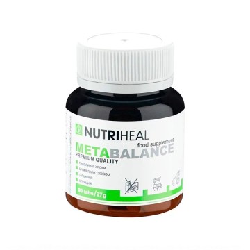 NUTRIHEAL, Метабаланс Комплекс Хром (пиколинат) с экстрактом опунции и гарцинии, таблетки, 90 шт.