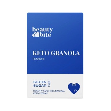 Beauty Diet, Кето-гранола с голубикой, 125 г