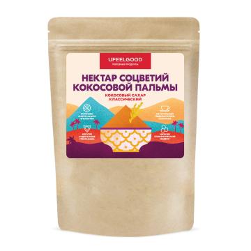 UFEELGOOD, Сахар кокосовой пальмы, 200 г