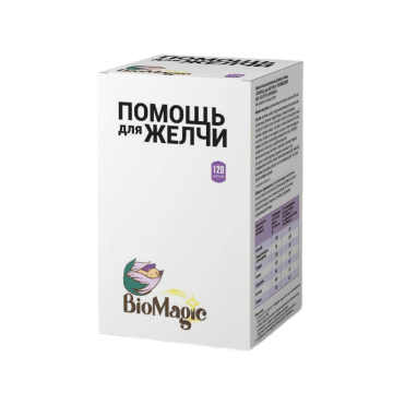 BioMagic, Помощь для желчи, капсулы, 120 шт.