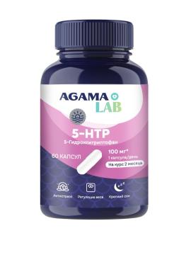 Agama Lab, 5-HTP (5-Гидрокситриптофан), капсулы, 60 шт.