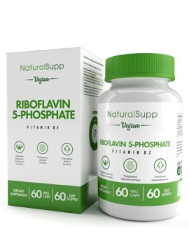 Naturalsupp, Витамин В2 (Рибофлавин-5-фосфат), капсулы, 60 шт.