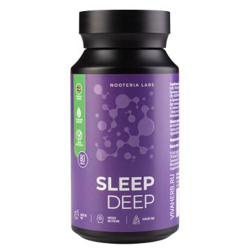 Nooteria Labs, Sleep Deep Магний бисглицинат + комплекс для сна, капсулы, 80 шт.