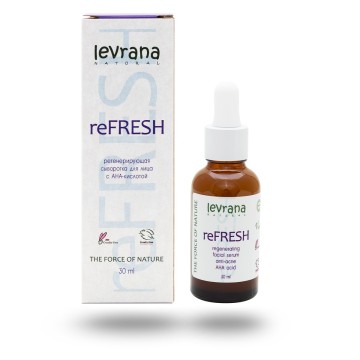 Levrana, Сыворотка регенерирующая для лица reFRESH, жидкость, 30 мл