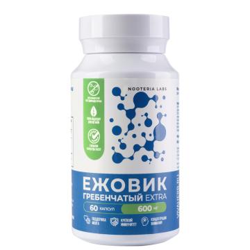 Nooteria Labs, Ежовик Гребенчатый Extra, капсулы, 60 шт.