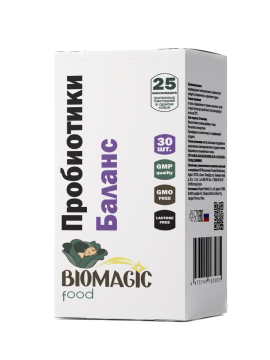 BioMagic, Пробиотики «Баланс», саше, 30х3 г