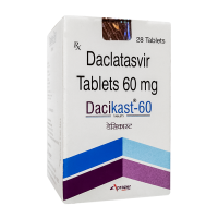 Даклатасвир (генерик Даклинза) Dacikast 60мг №28