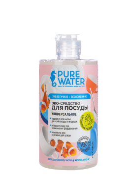 Pure Water, Средство для посуды (гипоаллергенное), жидкость, 450 мл