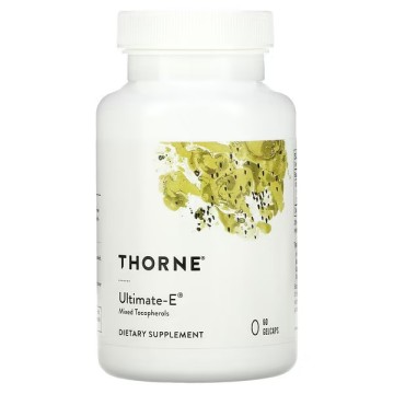 Thorne Research, Ultimate-E, жевательные капсулы, 60 шт.