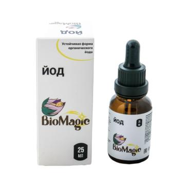 BioMagic, Йод, жидкость, 25 мл