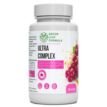 Green Leaf Formula, ULTRA COMPLEX (для кожи, волос, ногтей), капсулы, 30 шт.