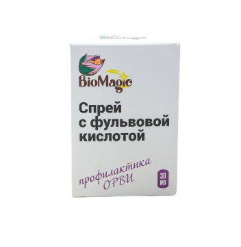 BioMagic, Спрей с фульвовой кислотой, жидкость, 30 мл