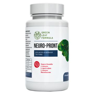 Green Leaf Formula, NEURO-PRONT (витамины для мозга и нервной системы), капсулы, 30 шт.