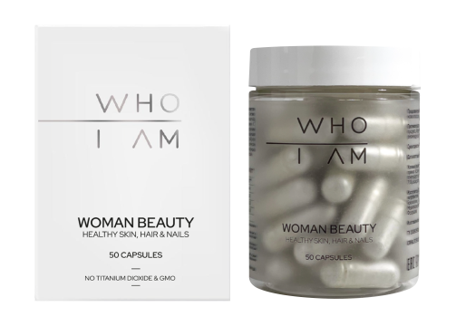 WHO I AM, Комплекс «Woman beauty», капсулы, 50 шт.