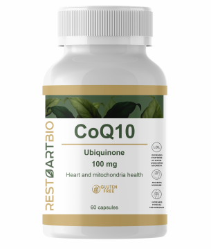 Restartbio, Коэнзим Q10 (убихинон), капсулы, 60 шт.