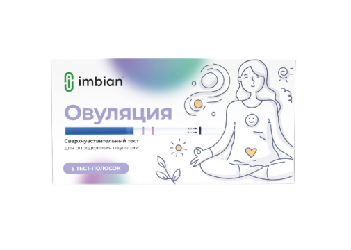 Imbian, Экспресс-тест «Овуляция (ЛГ)», 1 шт.